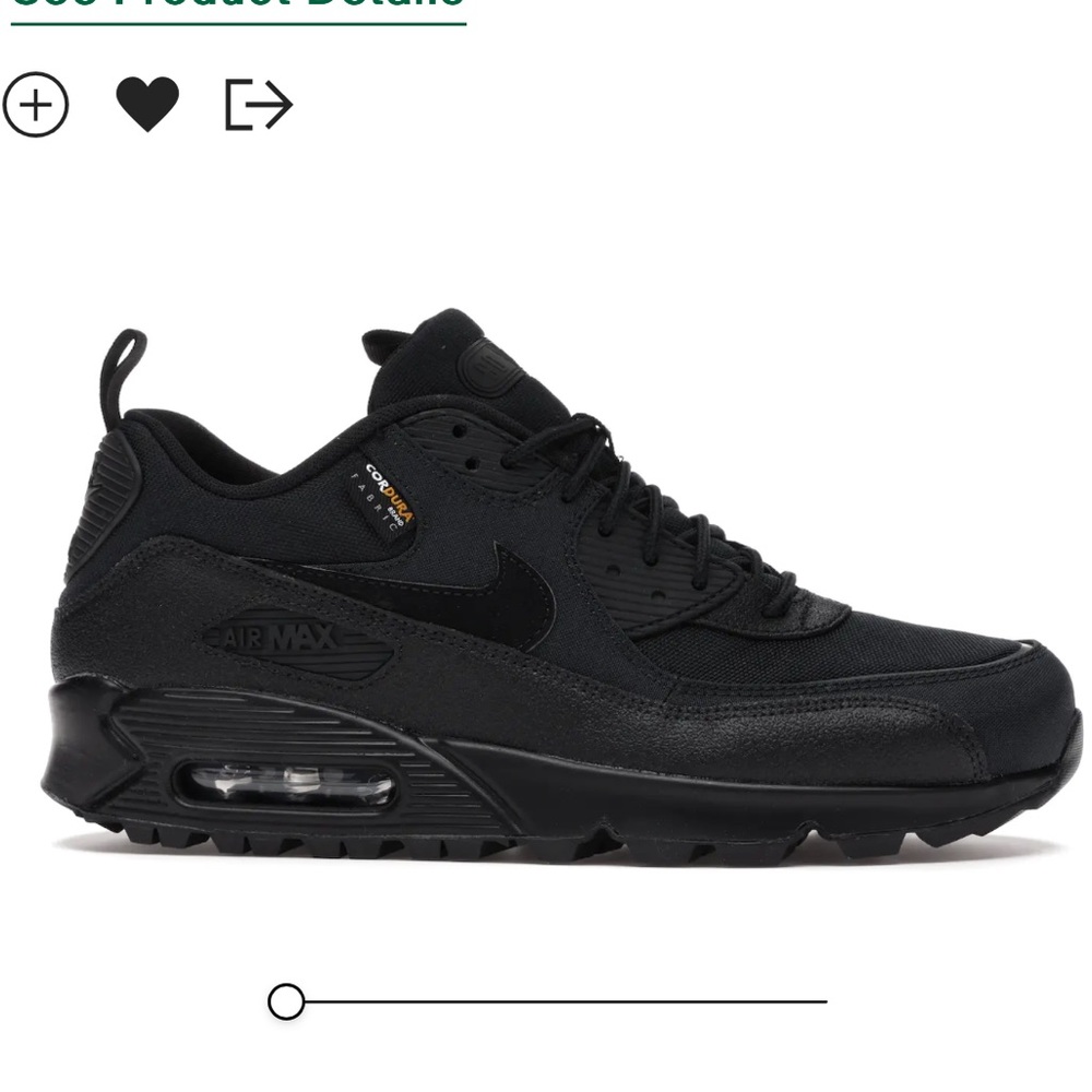 Nike Air Max 90 Surplus Black 10.5
